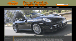 Desktop Screenshot of prestige-consulting.fr