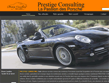 Tablet Screenshot of prestige-consulting.fr